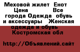 Меховой жилет. Енот. › Цена ­ 10 000 - Все города Одежда, обувь и аксессуары » Женская одежда и обувь   . Костромская обл.